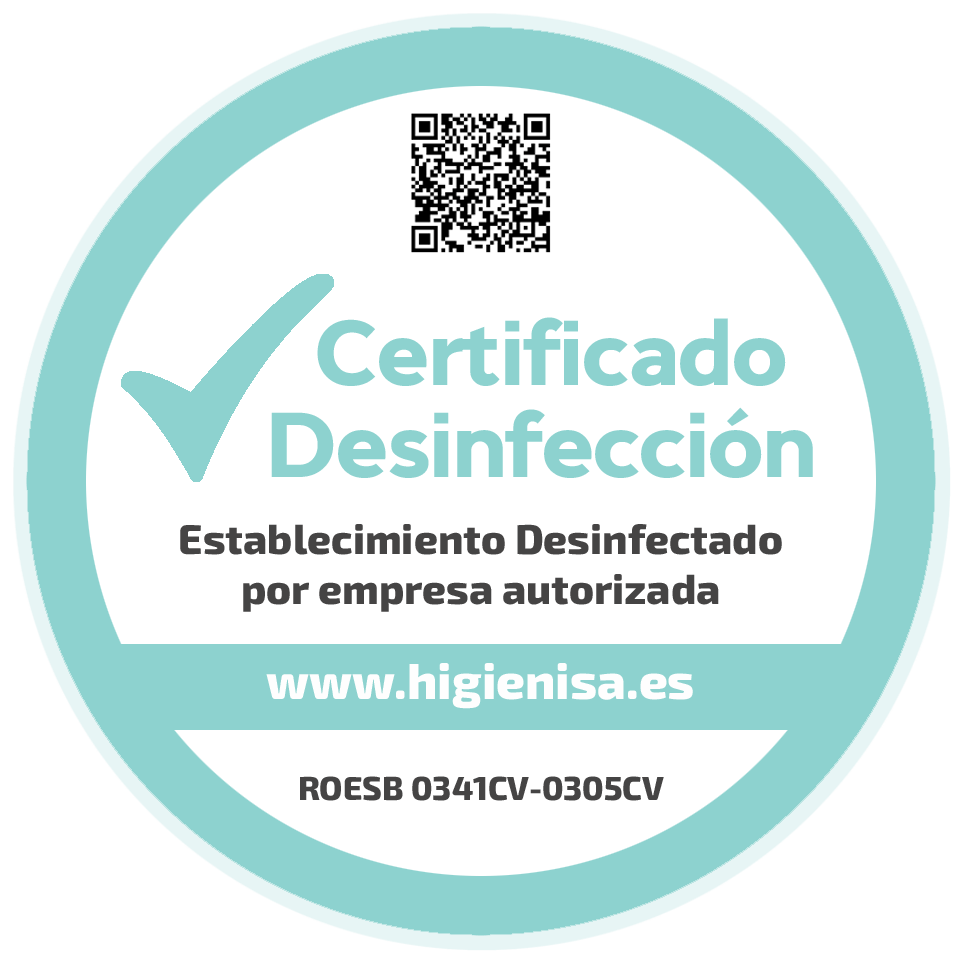 Certificado de desinfección en Alicante