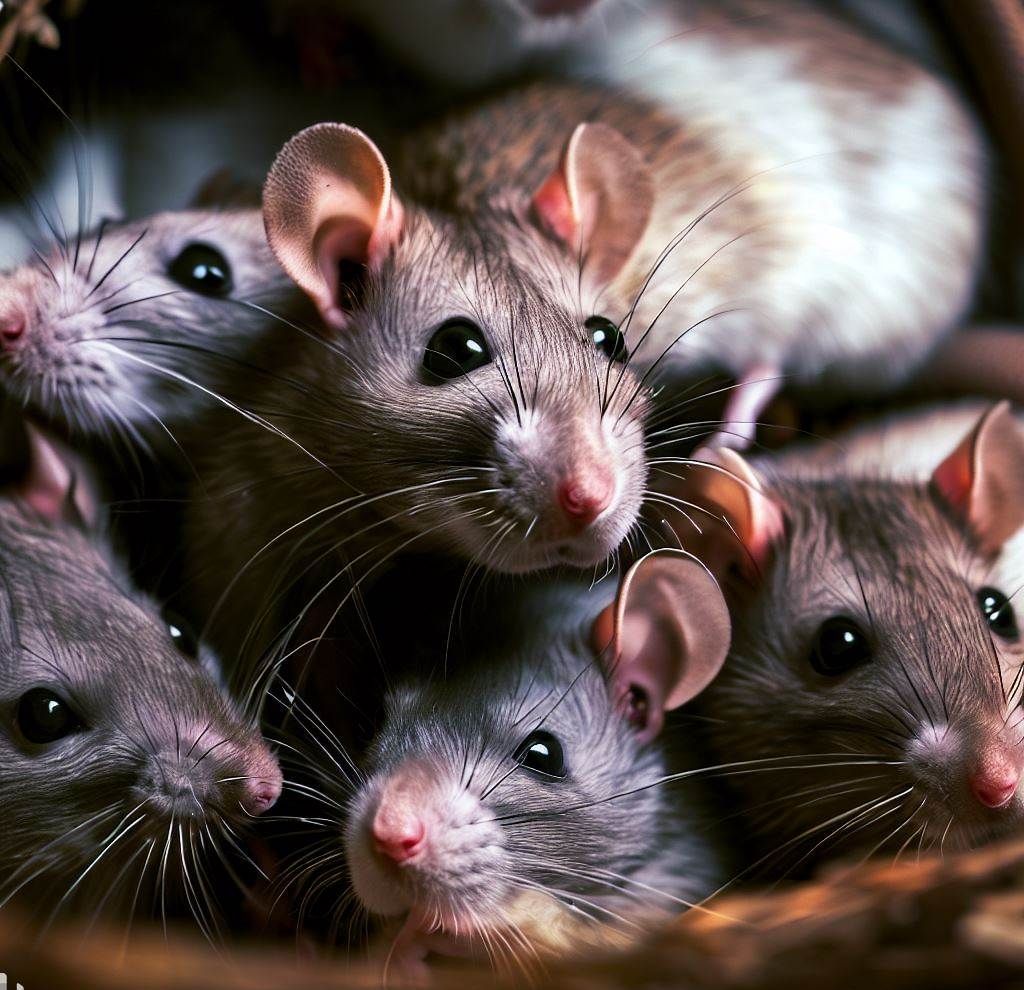 Grupo de ratas