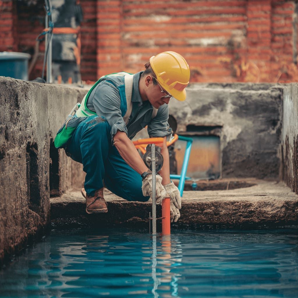 Limpieza y Desinfección de Depósito de agua de una Comunidad de Vecinos de Alicante Limpieza y Desinfección de Depósito de agua de una Comunidad de Vecinos de Alicante