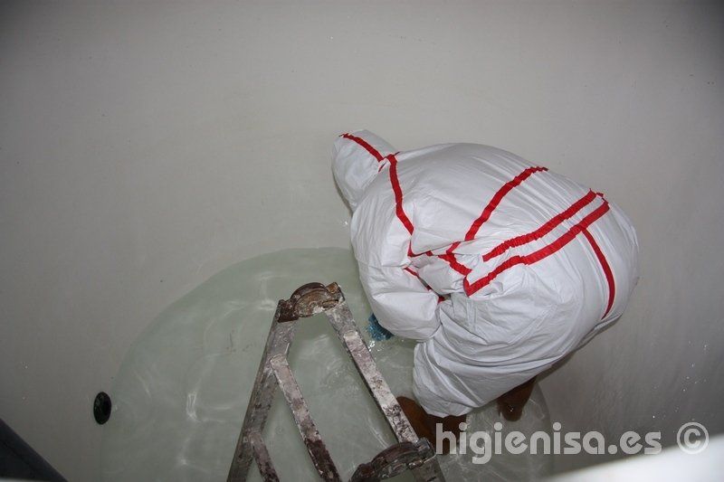 legionella depósito de agua potable