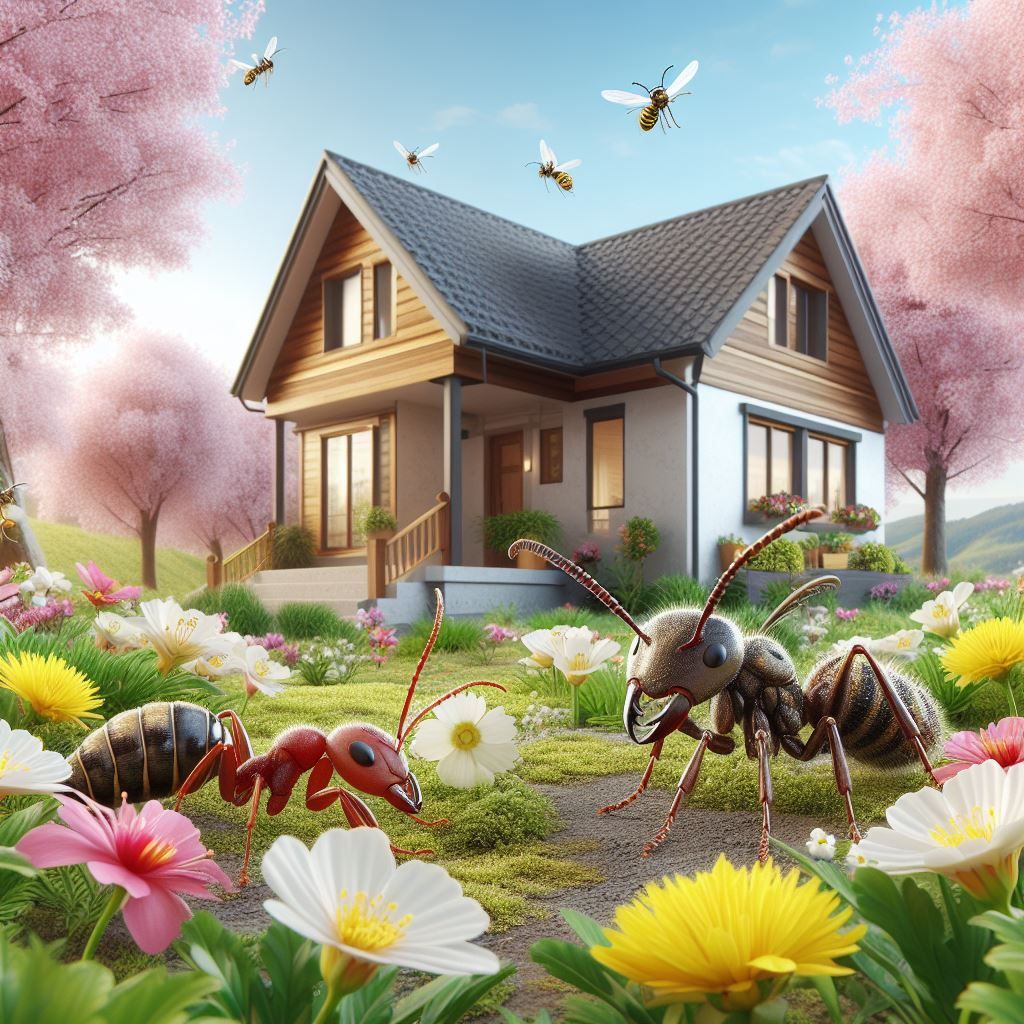 Plagas más comunes en primavera: termitas, hormigas, avispas Plagas más comunes en primavera: termitas, hormigas, avispas