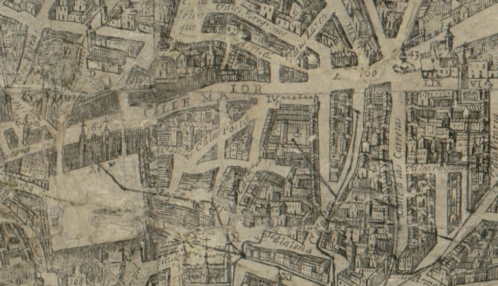 Topografía de la Villa de Madrid de Gregorio Fosman (1683) Topografía de la Villa de Madrid de Gregorio Fosman (1683)