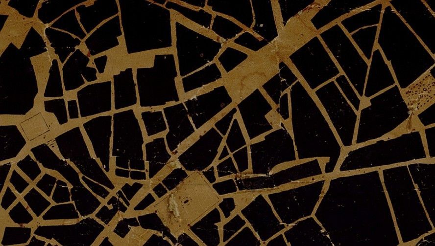 Plano de Madrid y sus paseos arbolados de Ramón Sevillano (ca. 1857) Plano de Madrid y sus paseos arbolados de Ramón Sevillano (ca. 1857)