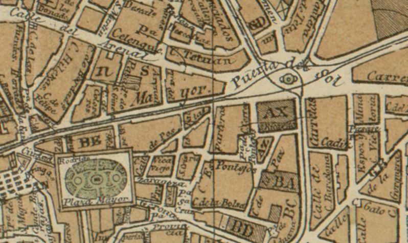 Plano de Emilio Valverde (1890) Plano de Emilio Valverde (1890)