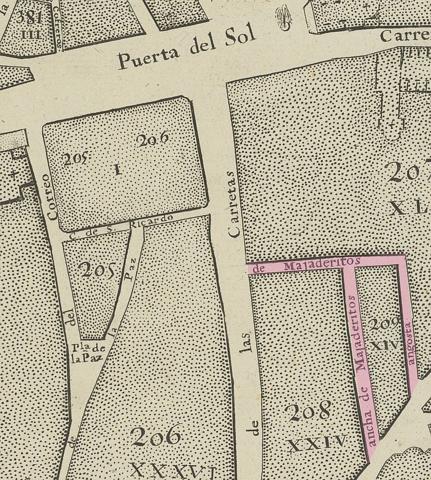 Ver el Plano de Madrid de Espinosa de los Monteros (1769) Ver el Plano de Madrid de Espinosa de los Monteros (1769)