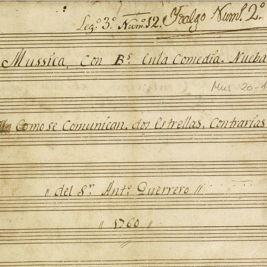 Música de la comedia Cómo se comunican dos estrellas contrarias Música de la comedia Cómo se comunican dos estrellas contrarias