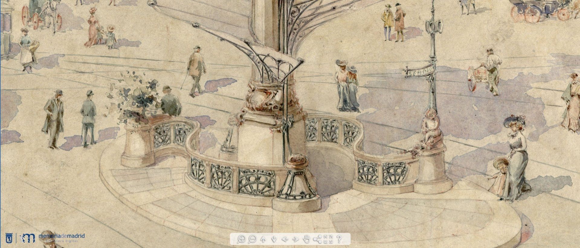 Proyecto de Evacuatorio para la Puerta del Sol (1906) Proyecto de Evacuatorio para la Puerta del Sol (1906)