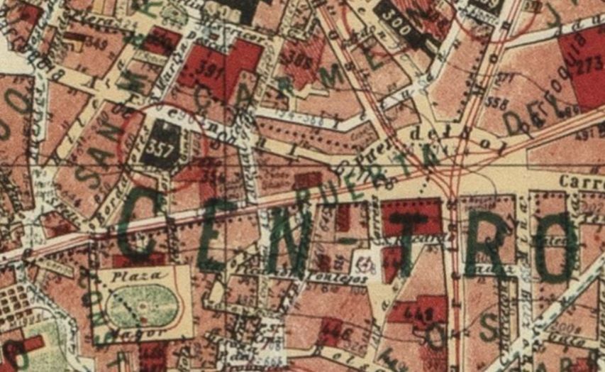 Plano de Facundo Cañada (1900) Plano de Facundo Cañada (1900)