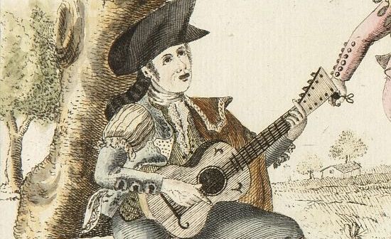 Guitarras histórica en el Museo de Historia de Madrid