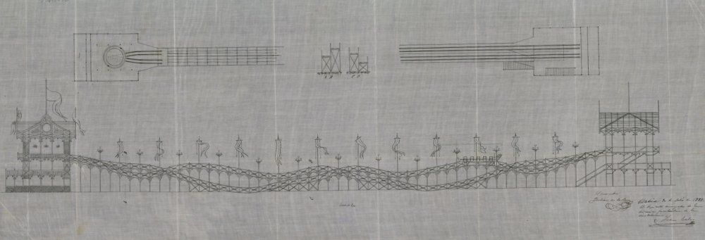 Proyecto de Montaña Rusa para el Paseo de Recoletos Proyecto de Montaña Rusa para el Paseo de Recoletos