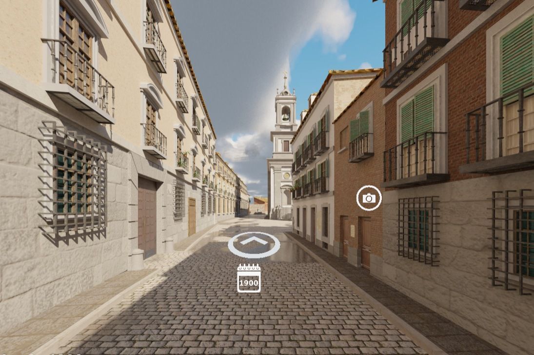 La Plaza de los Mostenses