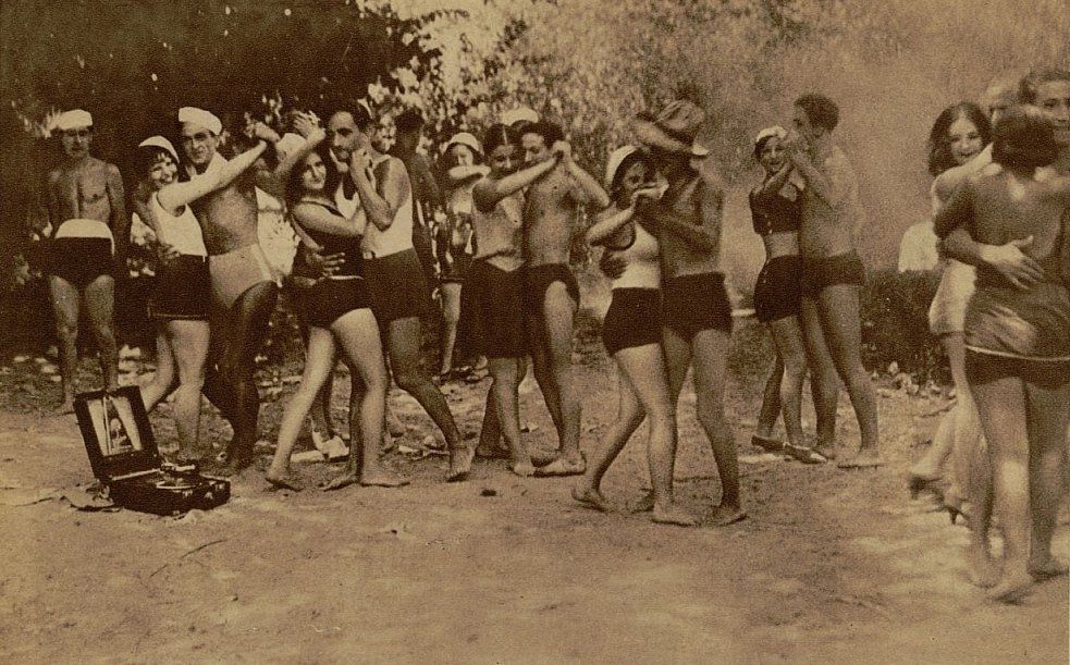 En El Pardo en 1900