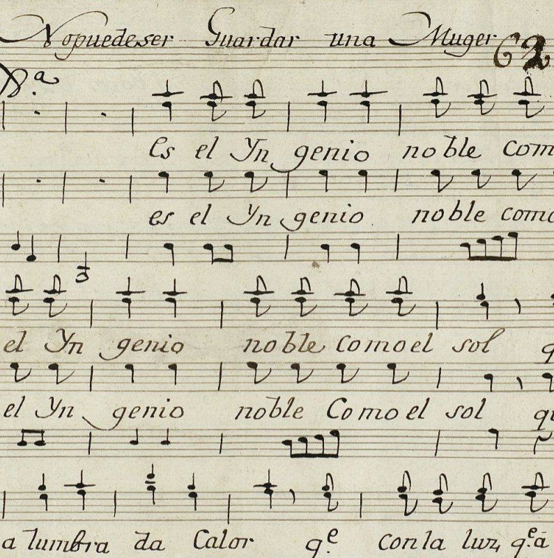 Música de la comedia No puede ser guardar una mujer Música de la comedia No puede ser guardar una mujer