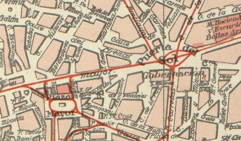 Plano de Madrid del Patronato Nacional de Turismo (1931) Plano de Madrid del Patronato Nacional de Turismo (1931)