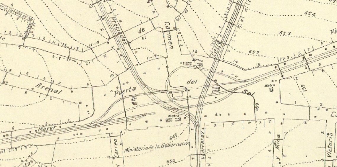Plano Información sobre la ciudad 1929 Plano Información sobre la ciudad 1929