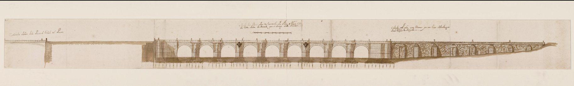 Proyecto para la construcción del Puente de Toledo de Pedro Ribera Proyecto para la construcción del Puente de Toledo de Pedro Ribera