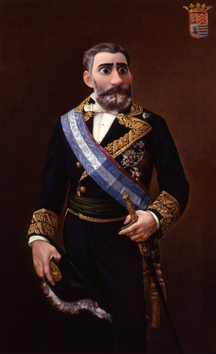 Retrato del alcalde Luis Martos y Potestad