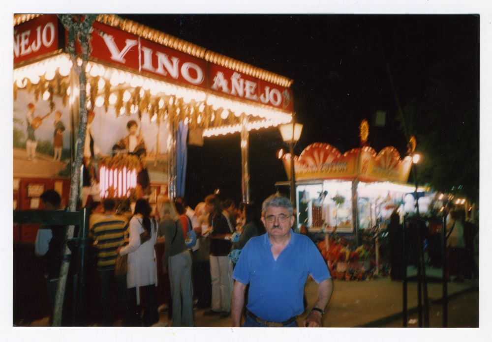 Chato de vino añejo en las fiestas de San Isidro