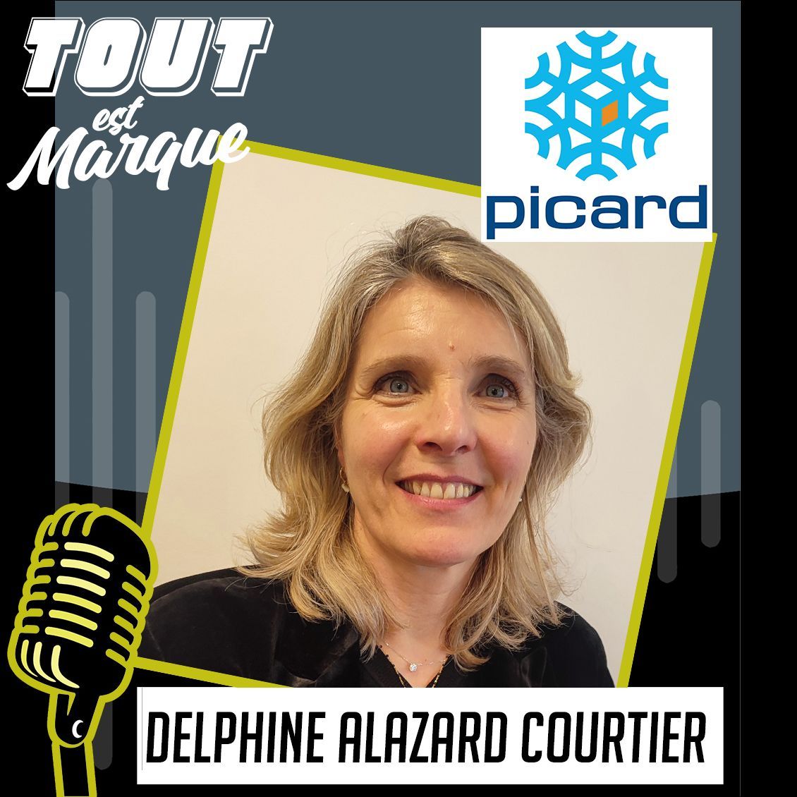 PODCAST picard surgelés delphine alazard coutier, CMO branding marketing