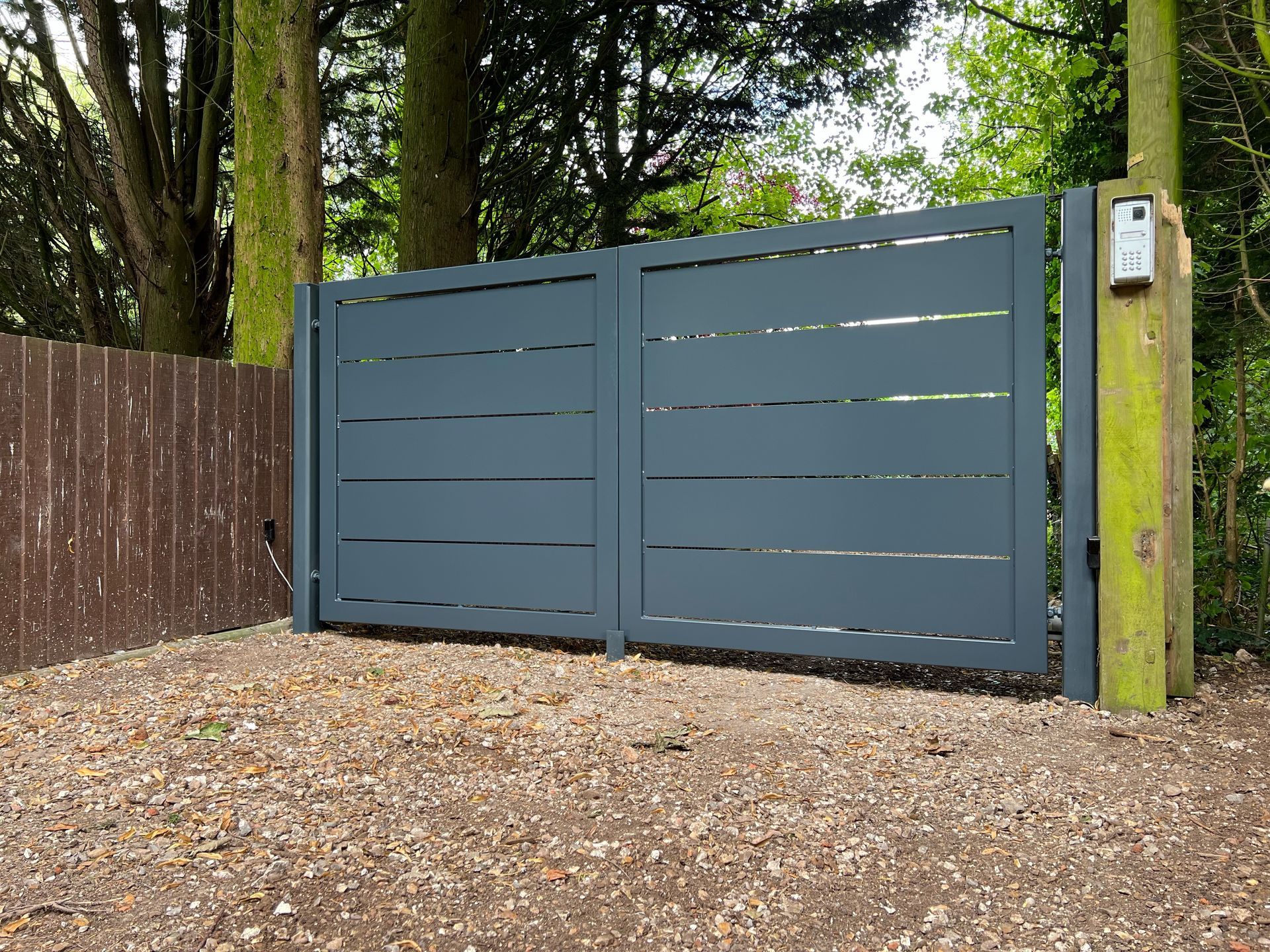 bespoke steel gates