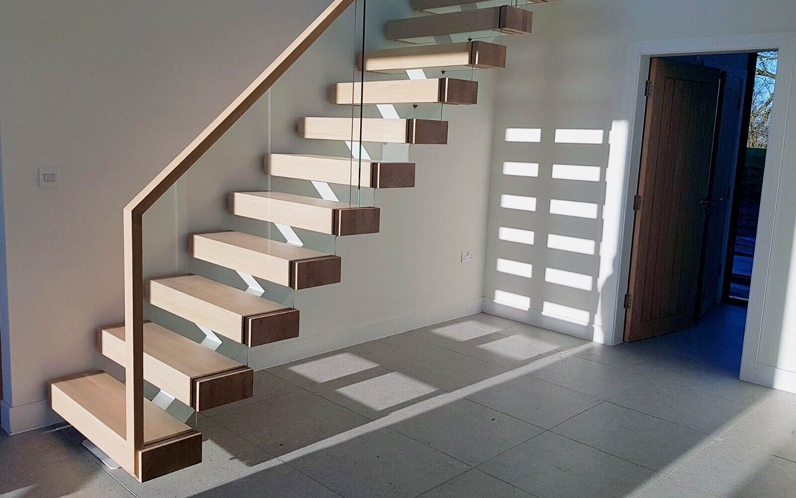 single spine staircase