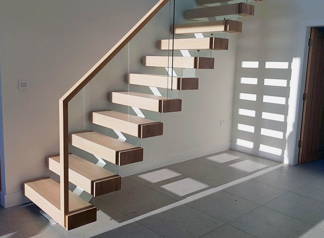 single spine staircase