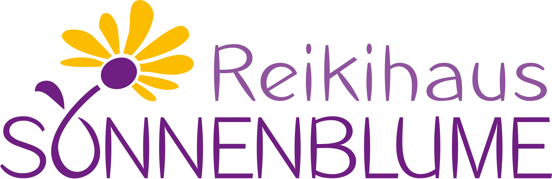 Reikihaus Logo meiner Firma Reikihaus Sonnenblume