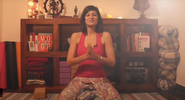 yoga debutants articulation haut de corps