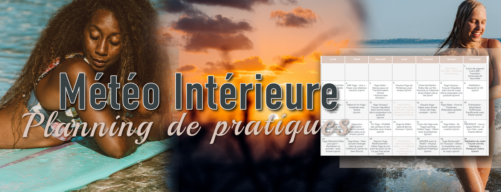 planning gratuit yoga