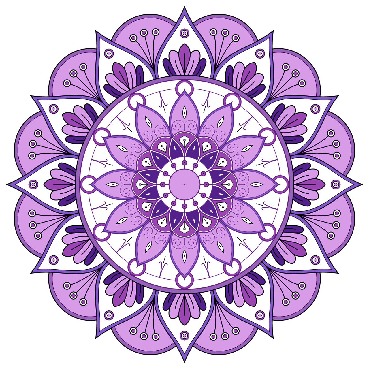 mandala méditation respiration