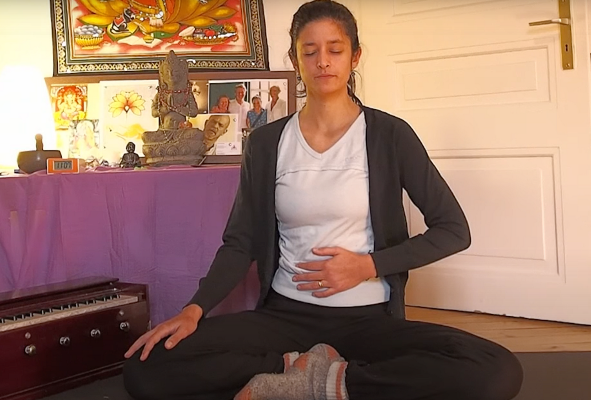 respiration abdominale yoga