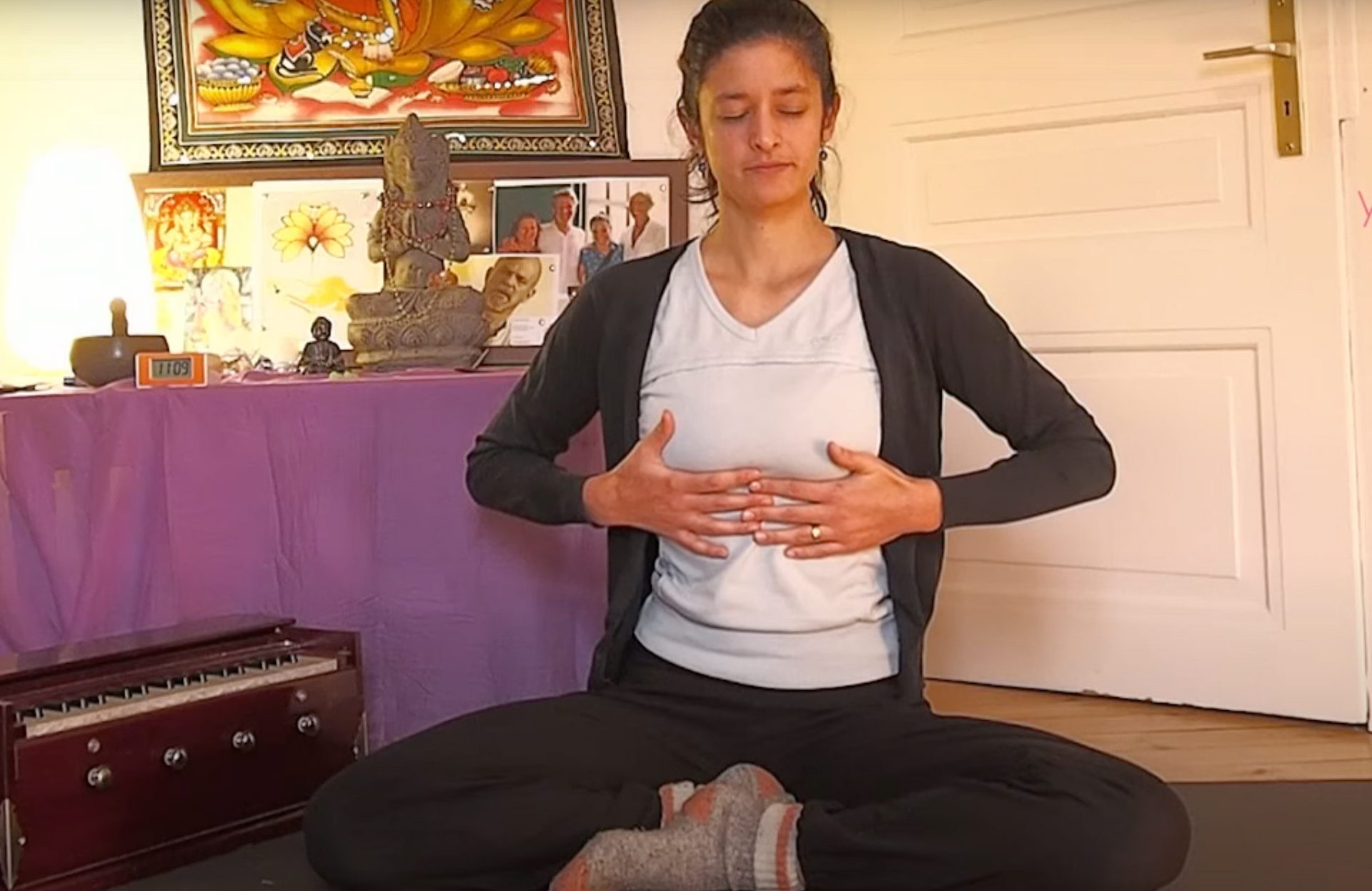 respiration costale yoga