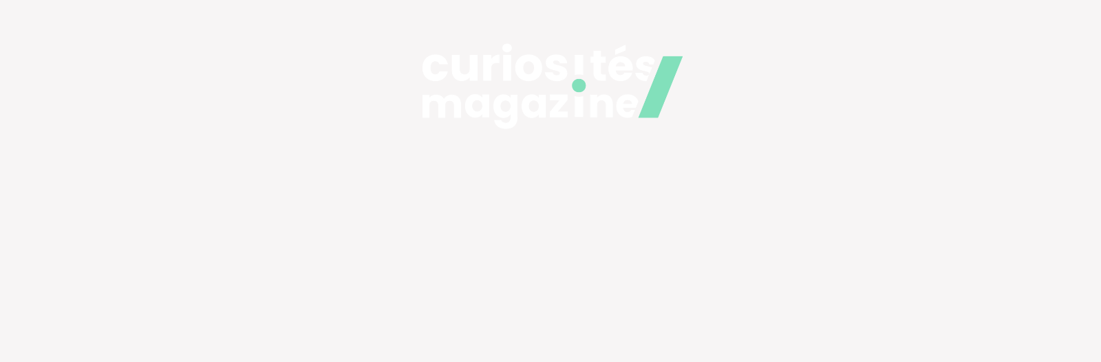 Logo curiosités magazine