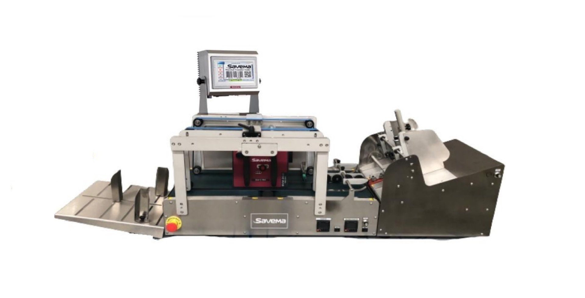 Cinta transportadora continua de acero inoxidable