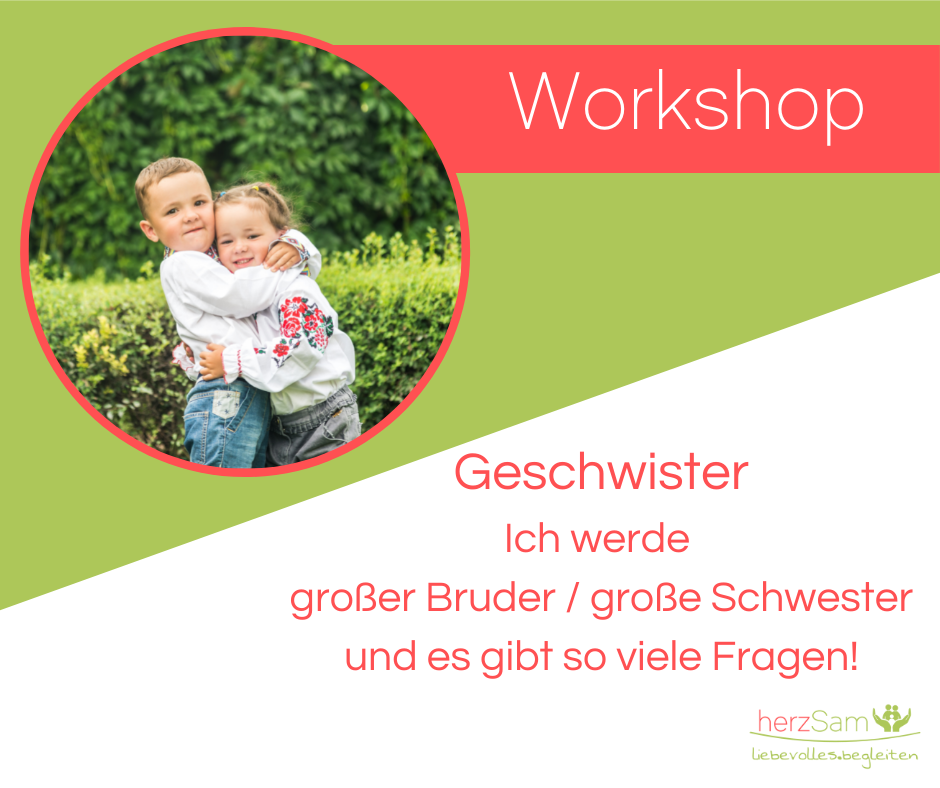 Geschwisterworkshop, Geschwisterkurs, Wir werden zum zweiten Mal Eltern,