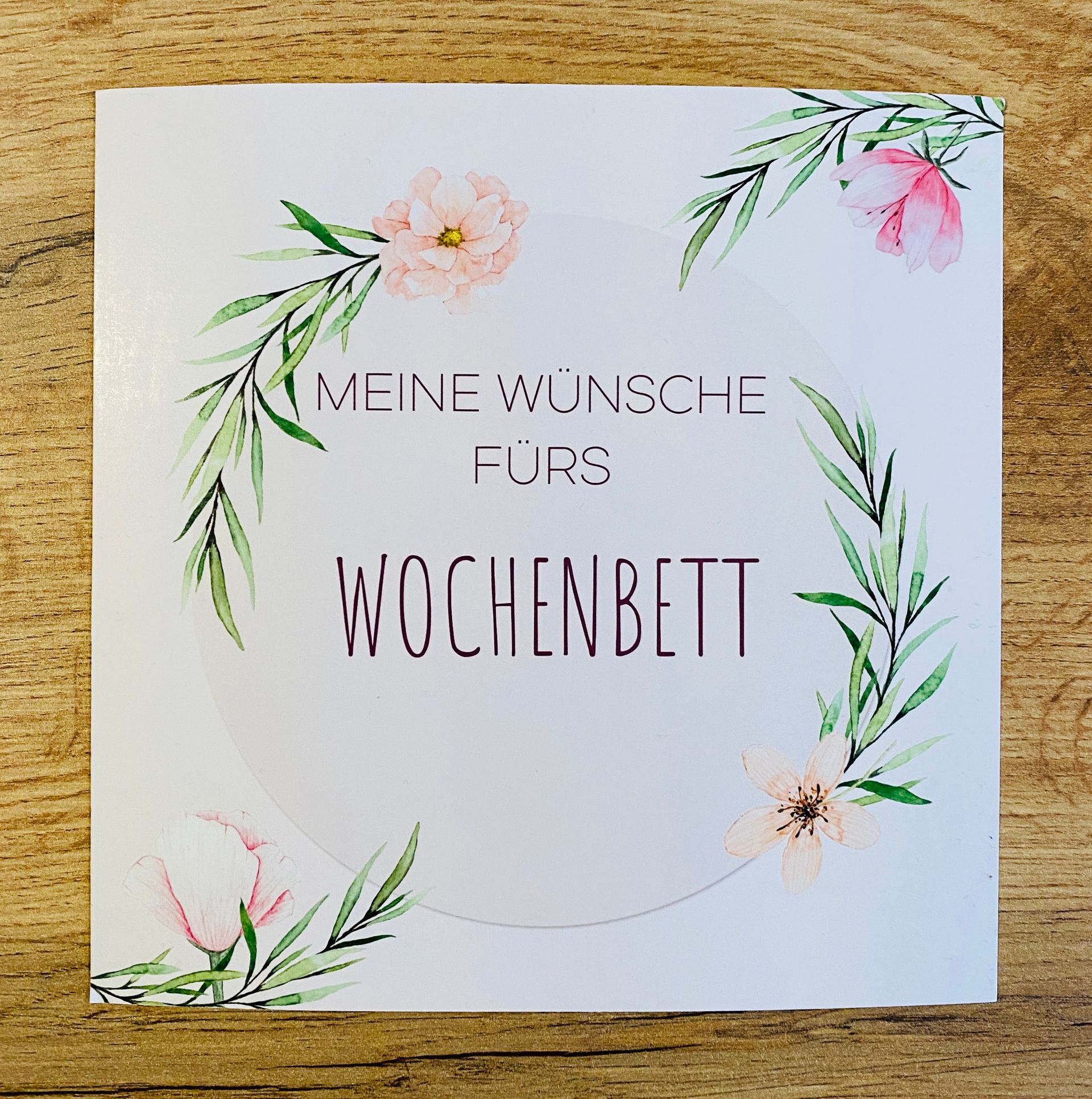 Gutscheine fürs Wochenbett, Wochenbettwünsche, Kartenset Gutscheine fürs Wochenbett, Kartenset Wochenbettwünsche, Kartenset für werdende Mamas, Kartensett Wochenbett
