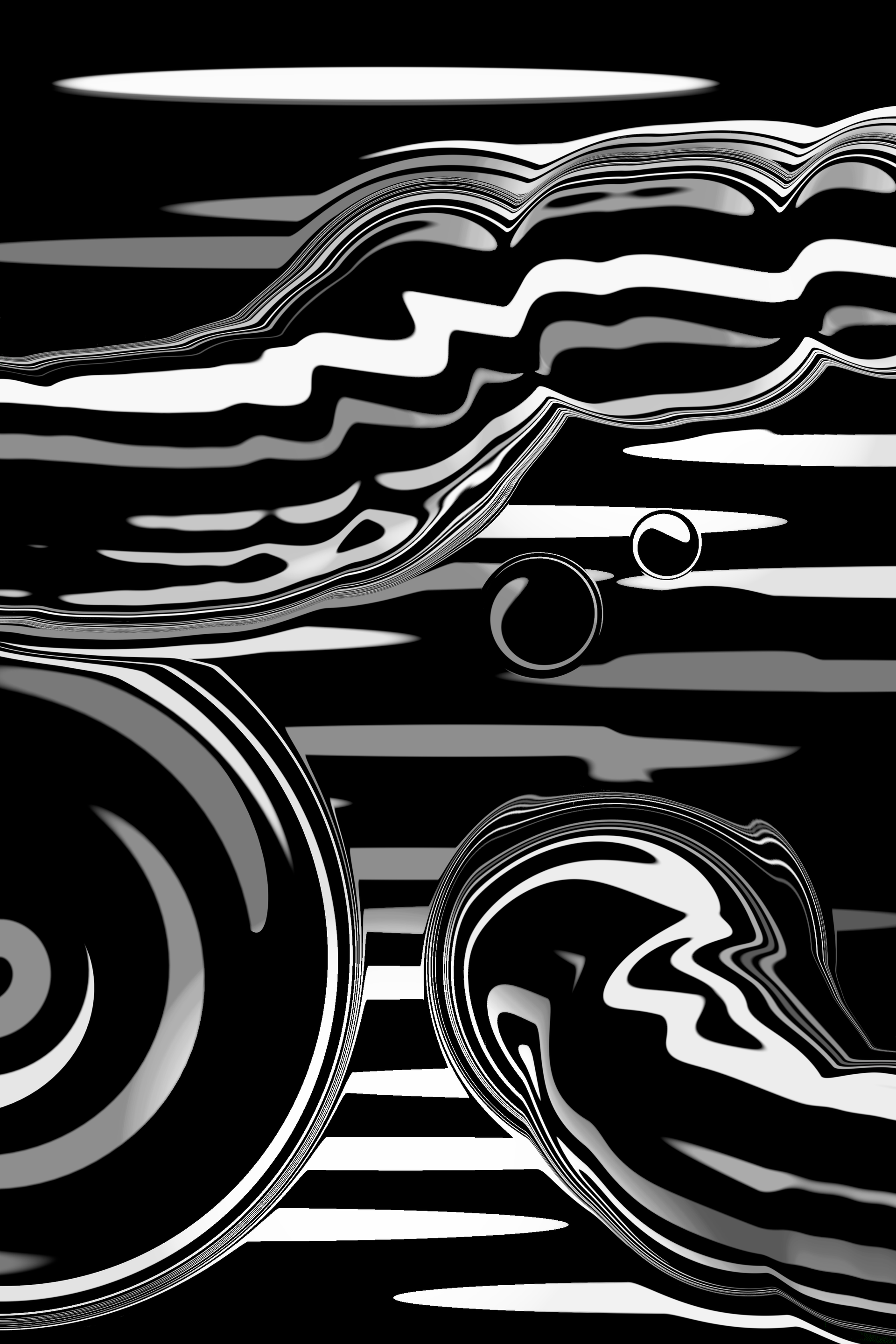 Gesellschaftskrokodil - Digitales Kunstwerk von Paul Alexander Heigel