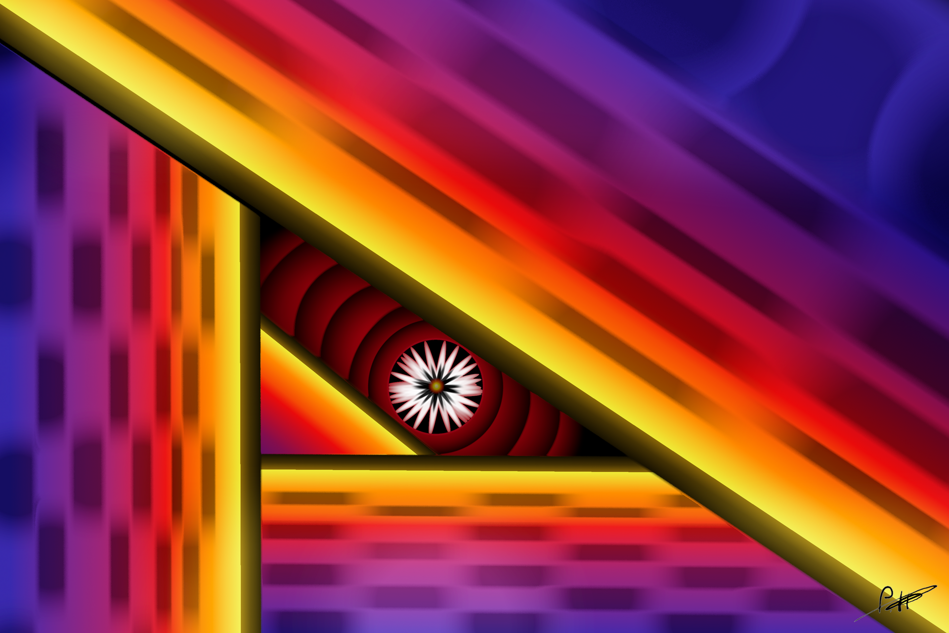 Adler - Digitales Kunstwerk von Paul Alexander Heigel