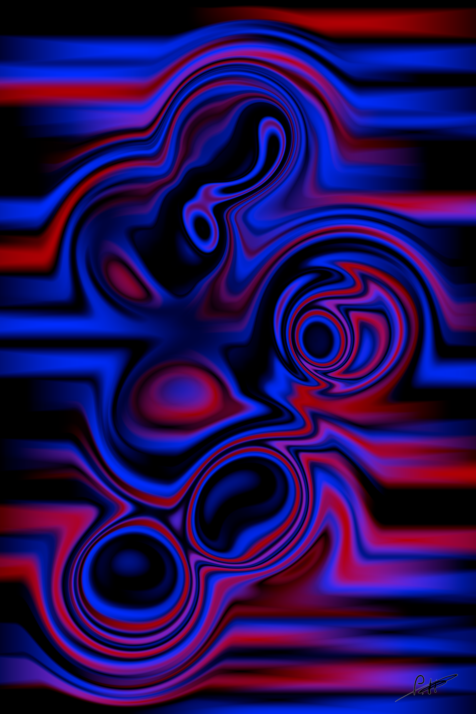 Anubis - Digitales Kunstwerk von Paul Alexander Heigel