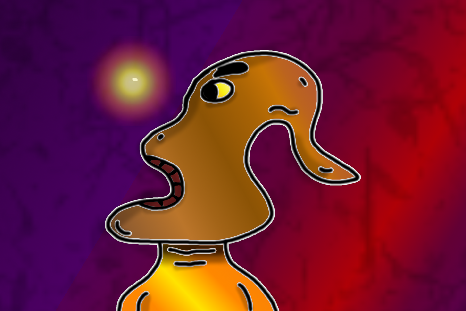 Irrlicht - Digitales Kunstwerk von Paul Alexander Heigel