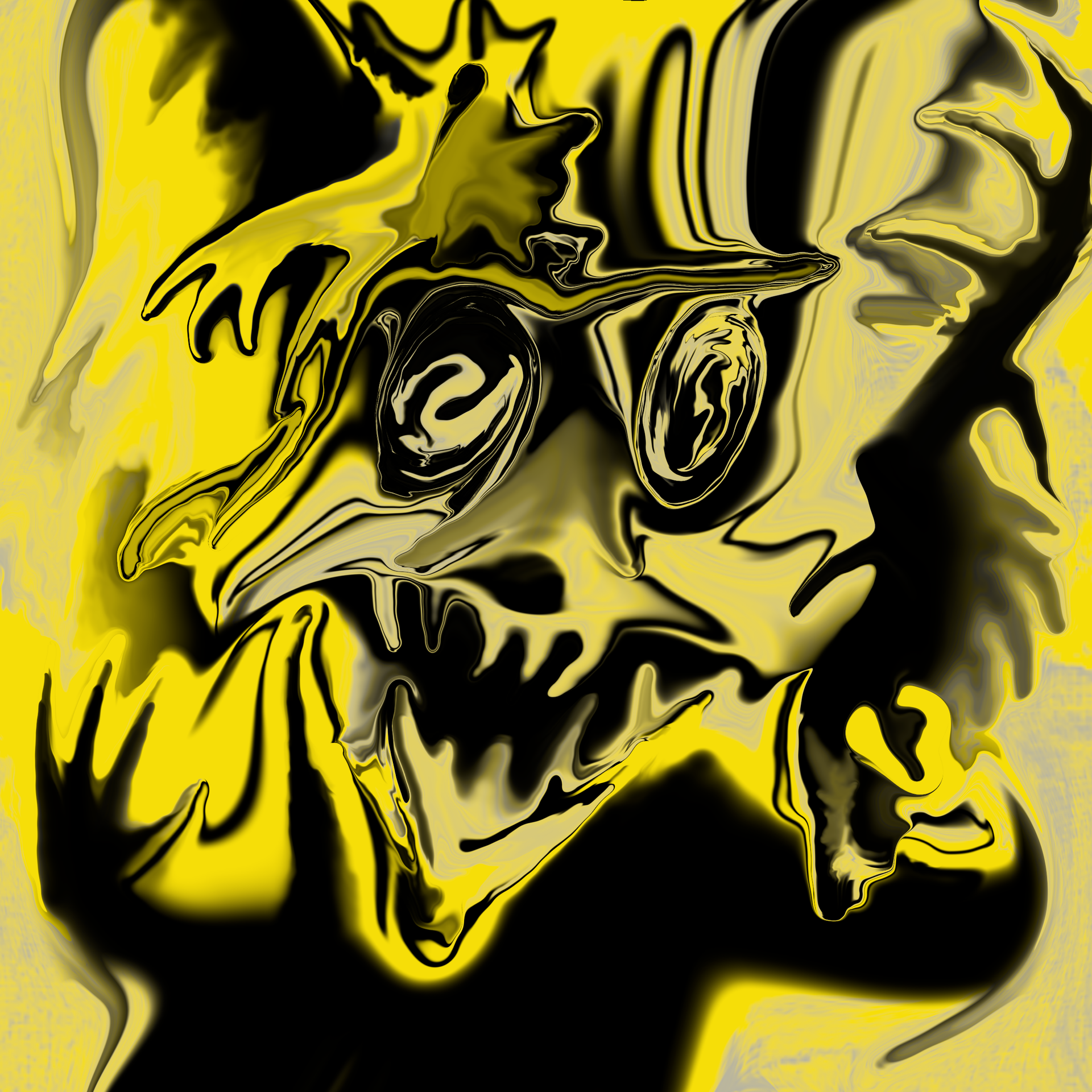 Waschbär - Digitales Kunstwerk von Paul Alexander Heigel