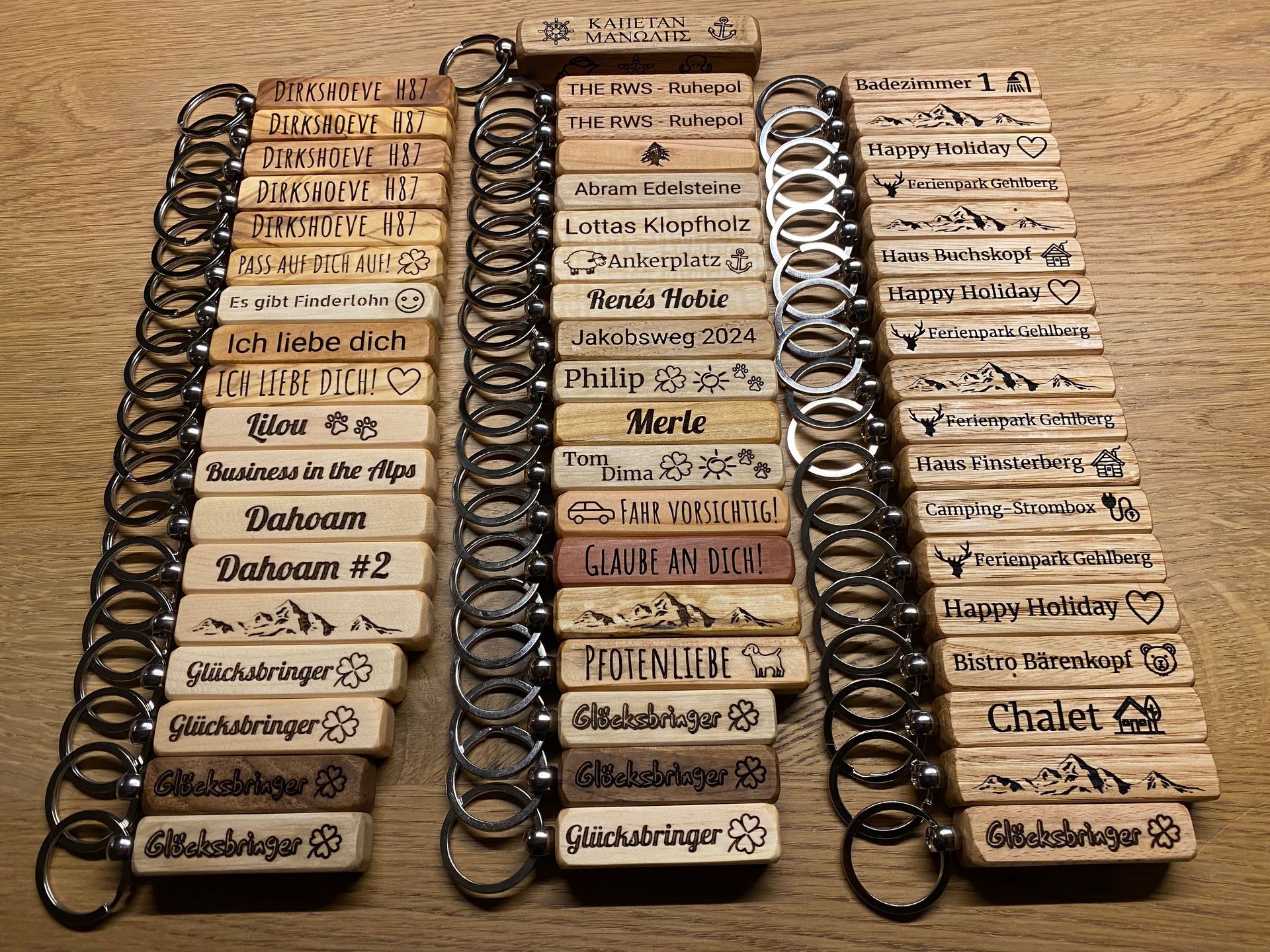 Schlüsselanhänger Personalisiert