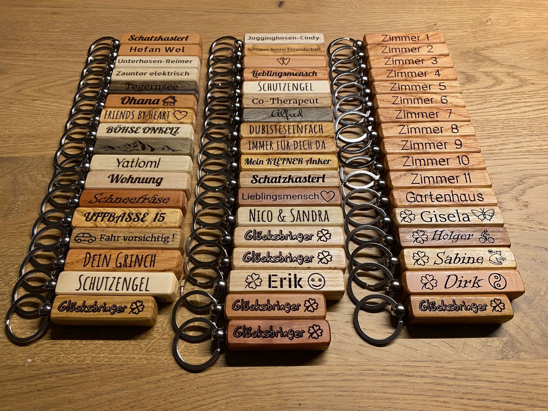 Schlüsselanhänger Personalisiert