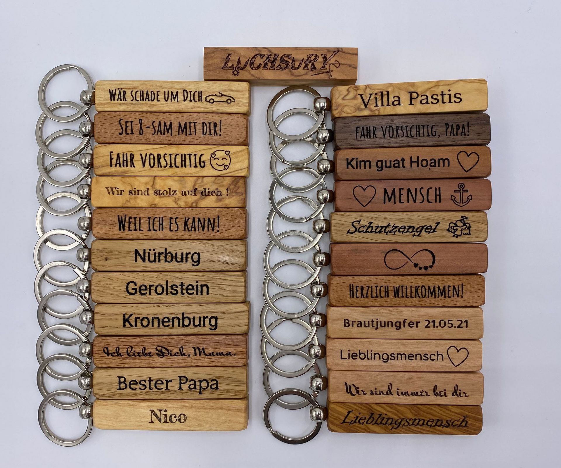 Schlüsselanhänger Personalisiert