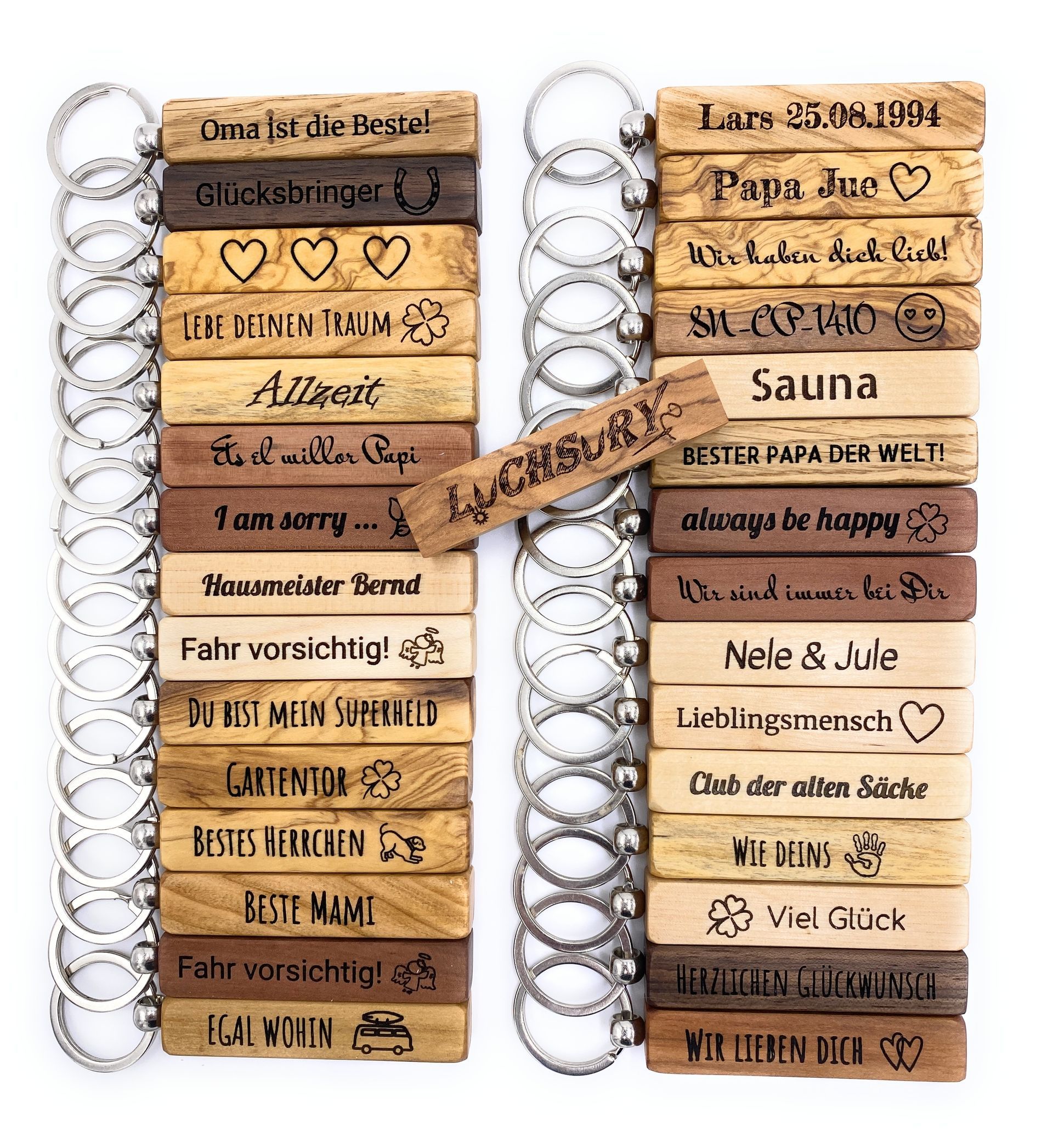 Schlüsselanhänger Personalisiert