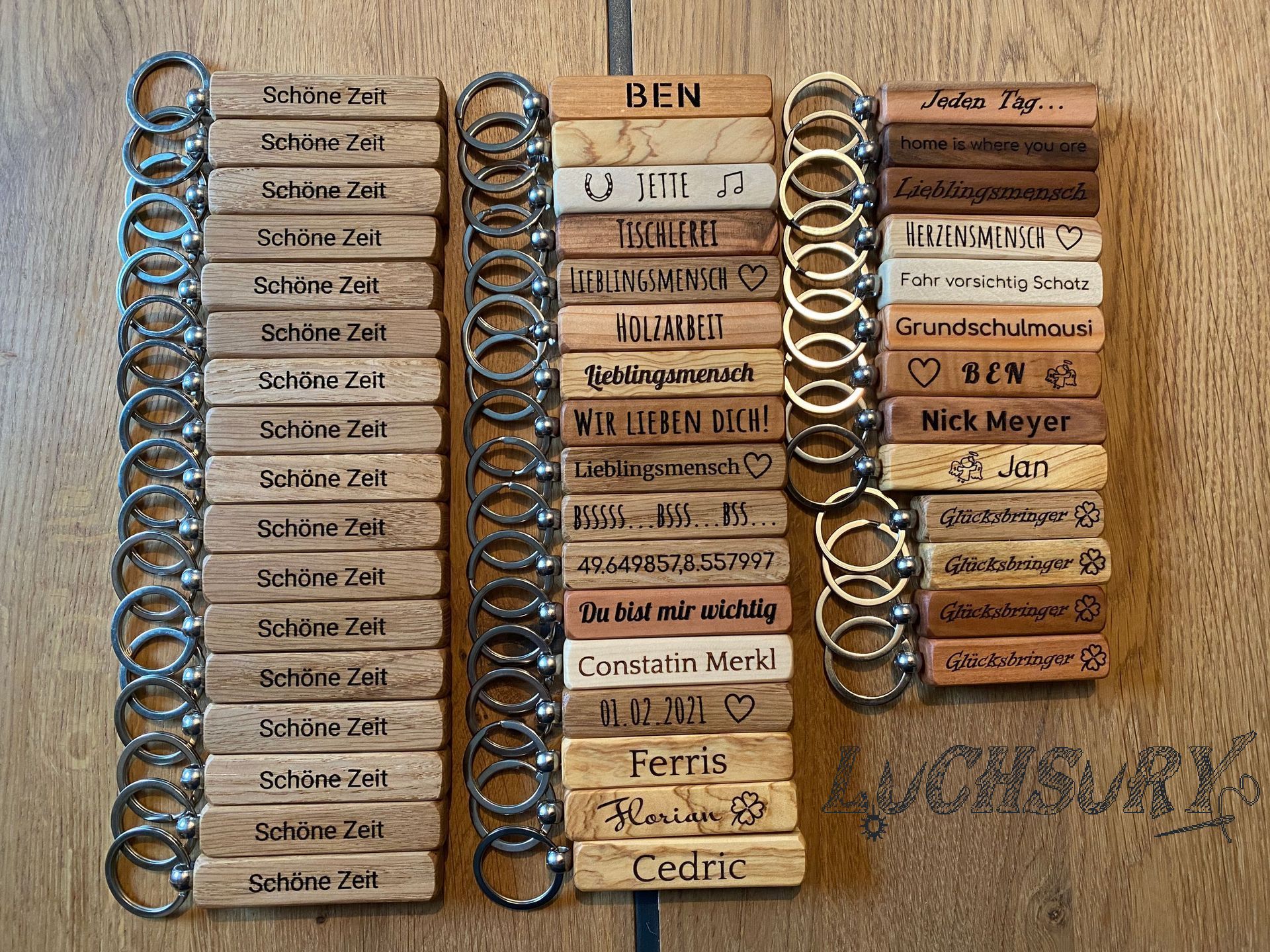 Schlüsselanhänger Personalisiert