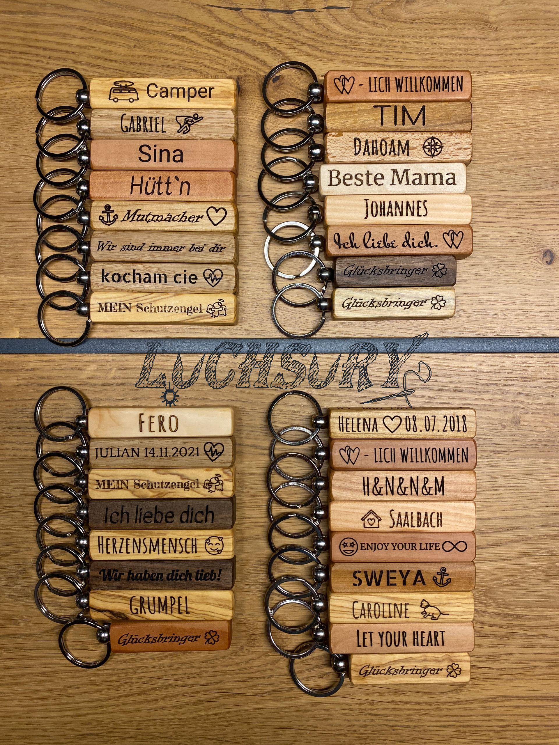Schlüsselanhänger Personalisiert