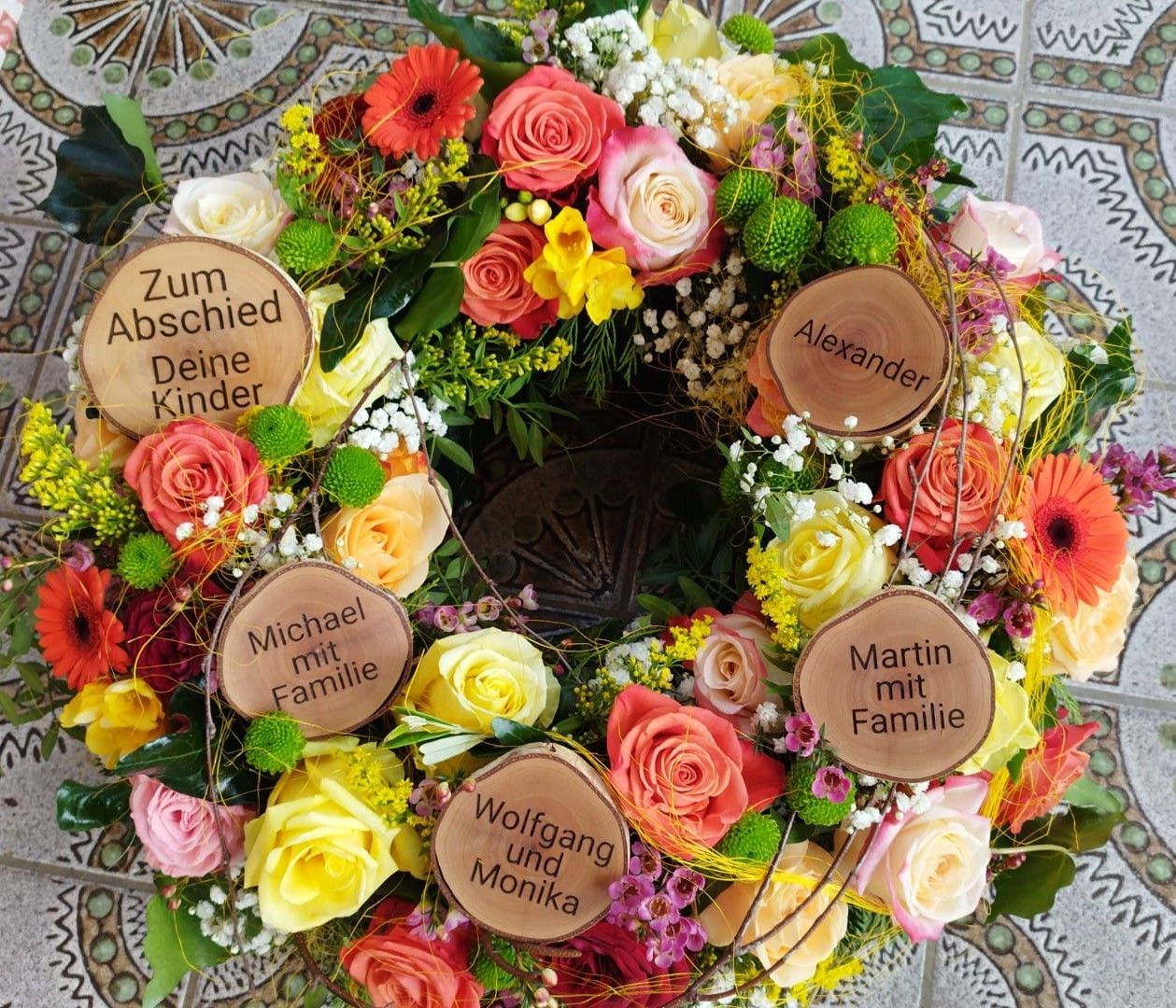 Schierferherzen Lasergravur Trauer