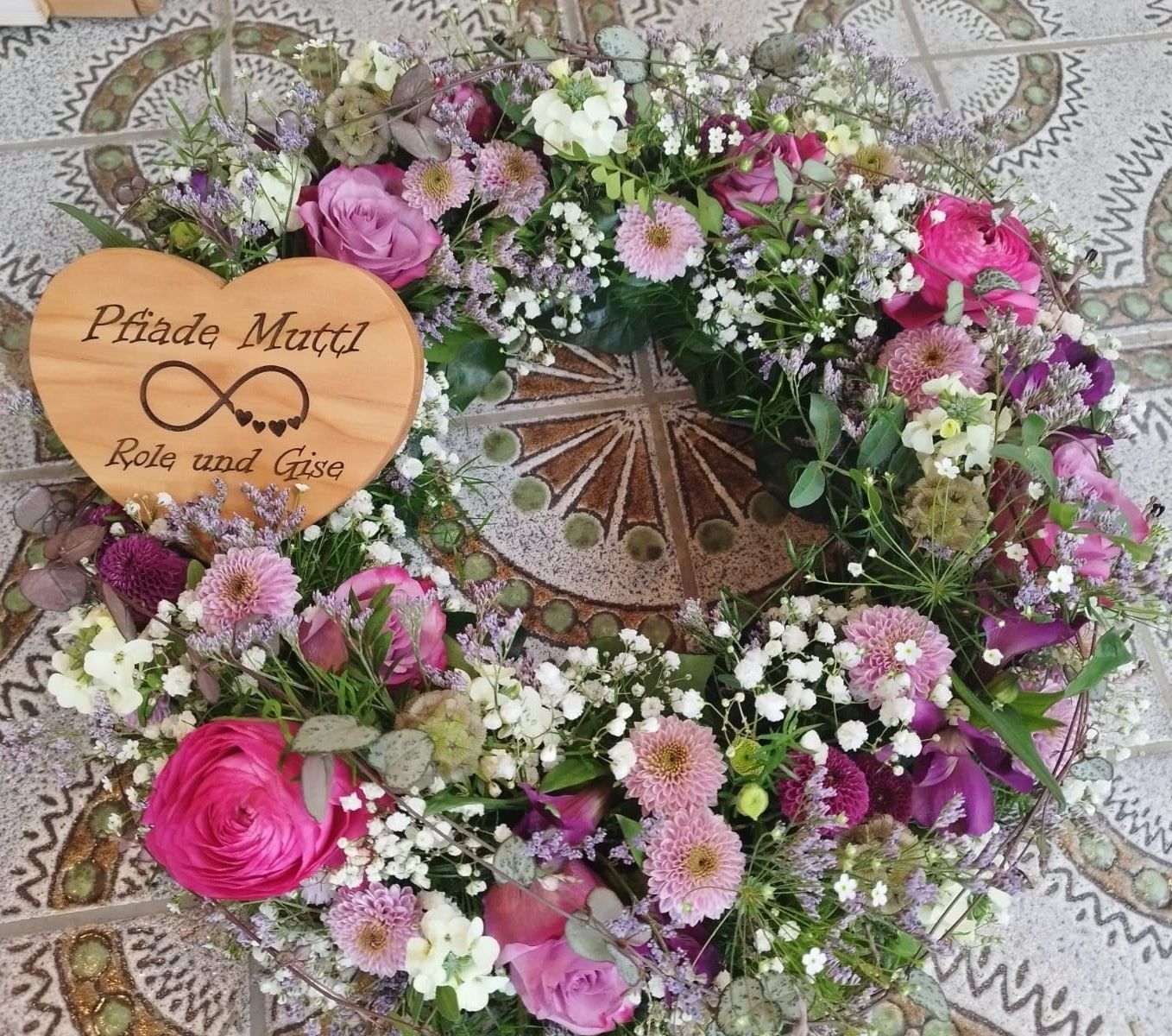 Schierferherzen Lasergravur Trauer