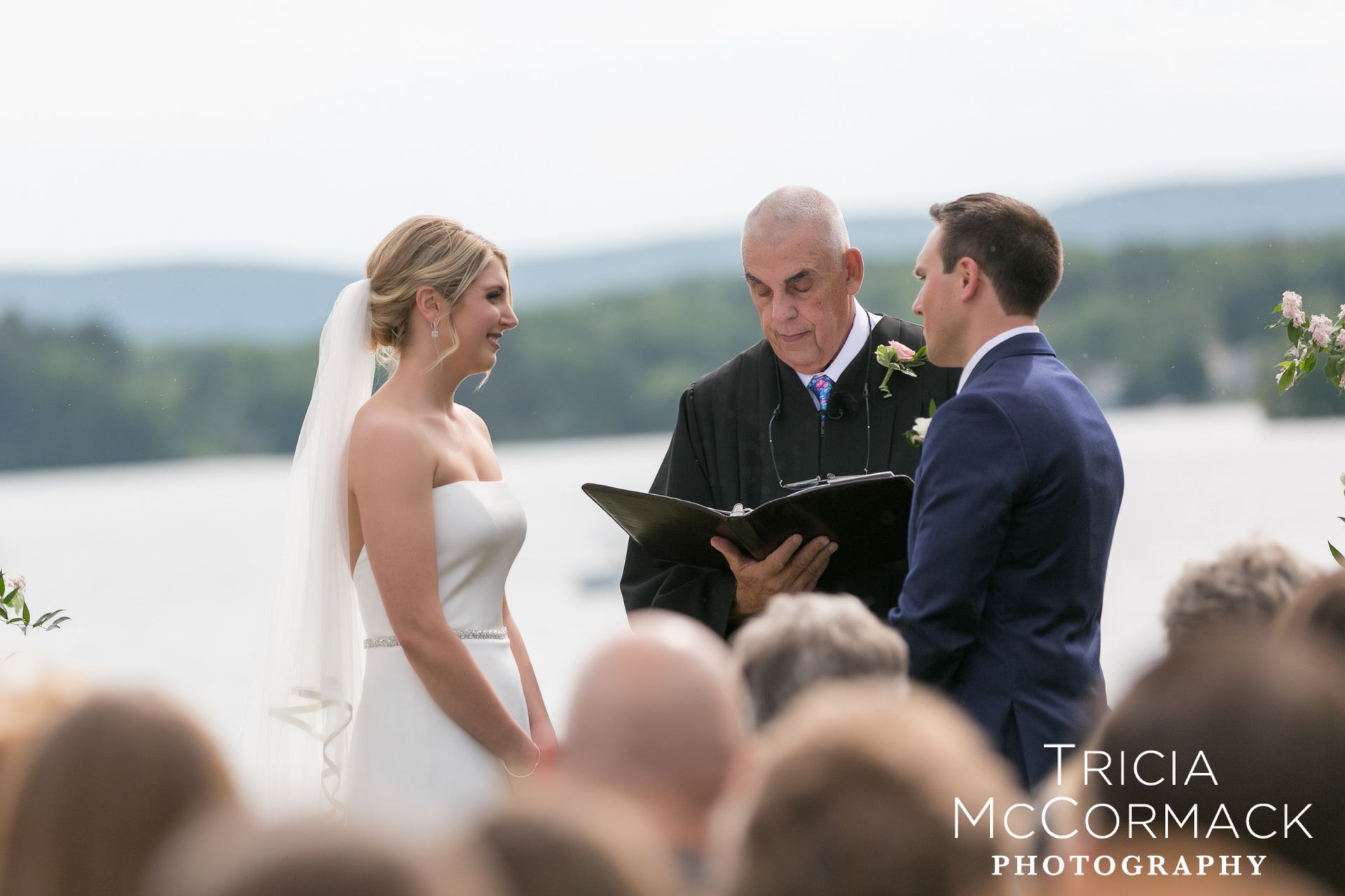 Lake House Guest Cottages of the Berkshires, Lanesborough Lanesboro MA Mass. wedding DJ tent lighting drapery